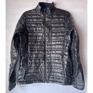 Patagonia Womens Ultralight Down Jacket Black Puffer XS